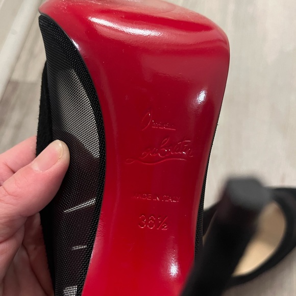 Christian Louis Vuitton red bottoms - Picture 5 of 6